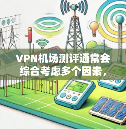 VPN机场测评通常会综合考虑多个因素，包括安全性和可靠性、便利性、用户反馈、价格和使用体验等。以下是VPN机场的常见测评内容，涵盖了用户可能关心的几个方面
