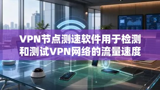 VPN节点测速软件用于检测和测试VPN网络的流量速度，以确保其安全性和稳定性。以下是其关键点