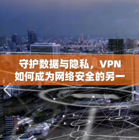 守护数据与隐私，VPN如何成为网络安全的另一条路径