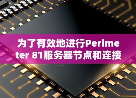 为了有效地进行Perimeter 81服务器节点和连接测试,可以按照以下步骤进行 为了有效地进行Perimeter 81服务器节点和连接测试,可以按照以下步骤进行