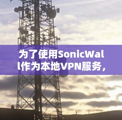 为了使用SonicWall作为本地VPN服务,您可以按照以下步骤操作 为了使用SonicWall作为本地VPN服务,您可以按照以下步骤操作