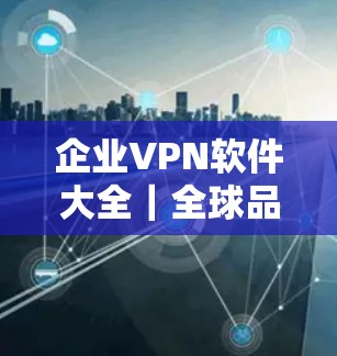 企业VPN软件大全｜全球品牌整理
