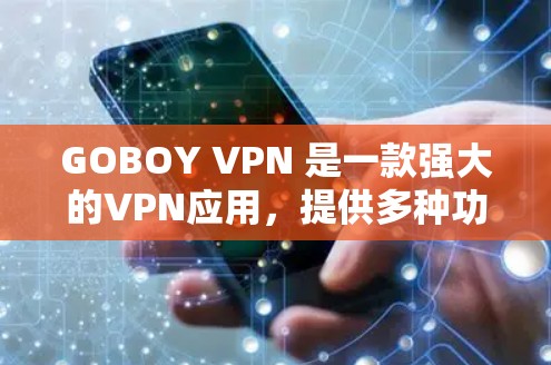 GOBOY VPN 是一款强大的VPN应用，提供多种功能，帮助用户安全地连接互联网。以下是其功能的详细介绍