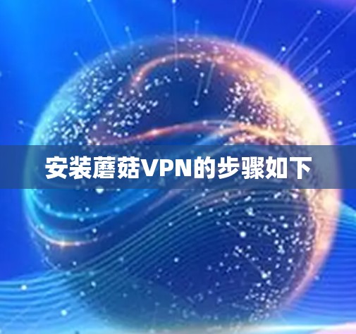 安装蘑菇VPN的步骤如下 安装蘑菇VPN的步骤如下
