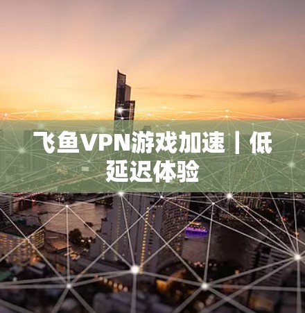 飞鱼VPN游戏加速|低延迟体验 飞鱼VPN游戏加速|低延迟体验