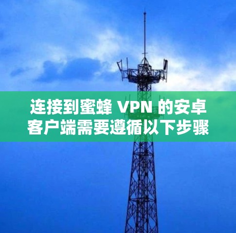 连接到蜜蜂 VPN 的安卓客户端需要遵循以下步骤,确保您能顺利连接并使用其功能 连接到蜜蜂 VPN 的安卓客户端需要遵循以下步骤,确保您能顺利连接并使用其功能