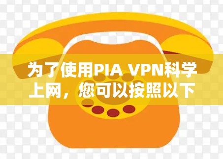 为了使用PIA VPN科学上网，您可以按照以下步骤进行操作