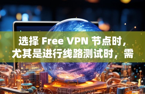 选择 Free VPN 节点时,尤其是进行线路测试时,需要综合考虑以下因素 选择 Free VPN 节点时,尤其是进行线路测试时,需要综合考虑以下因素