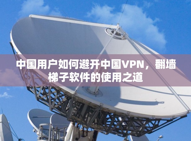 中国用户如何避开中国VPN，翻墙梯子软件的使用之道