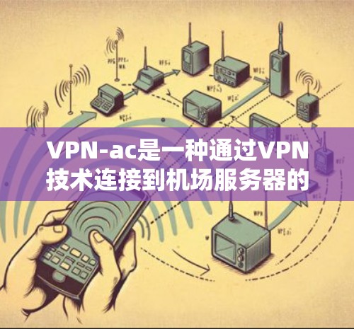 VPN-ac是一种通过VPN技术连接到机场服务器的技术,用于实现无缝的本地化服务。以下是关于VPN-ac的详细信息 VPN-ac是一种通过VPN技术连接到机场服务器的技术,用于实现无缝的本地化服务。以下是关于VPN-ac的详细信息