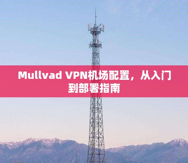 Mullvad VPN机场配置，从入门到部署指南