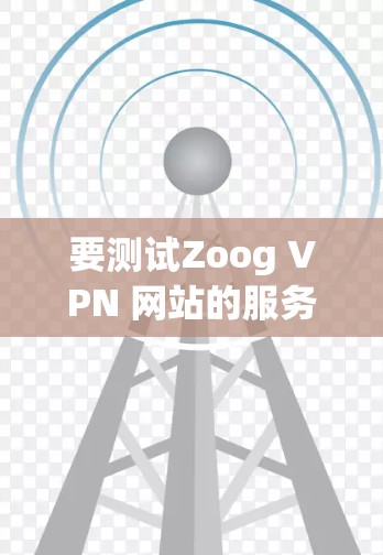 要测试Zoog VPN 网站的服务器测速，按照以下步骤进行操作
