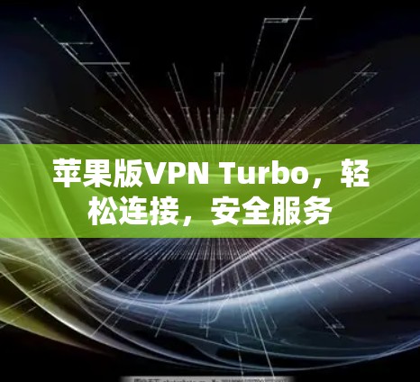 苹果版VPN Turbo，轻松连接，安全服务