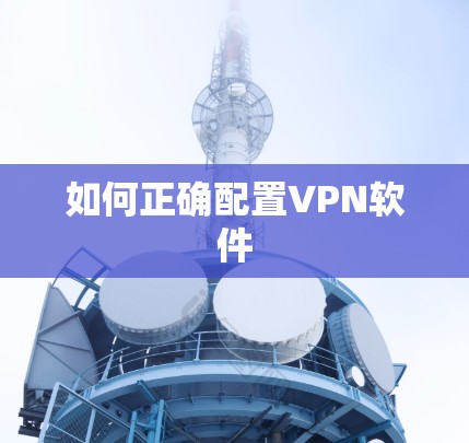 如何正确配置VPN软件 如何正确配置VPN软件
