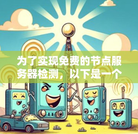 为了实现免费的节点服务器检测,以下是一个详细的步骤指南 为了实现免费的节点服务器检测,以下是一个详细的步骤指南