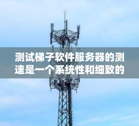 测试梯子软件服务器的测速是一个系统性和细致的工作，以下是详细的步骤指南