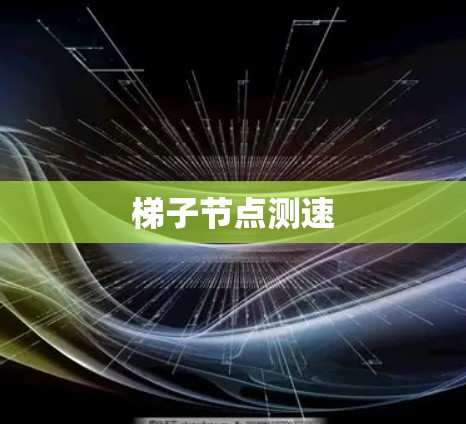 梯子节点测速