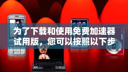 为了下载和使用免费加速器试用版，您可以按照以下步骤进行操作