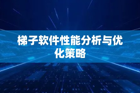 梯子软件性能分析与优化策略