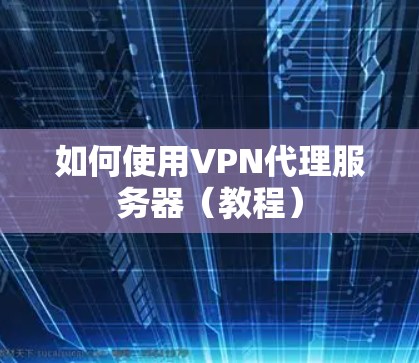 如何使用VPN代理服务器（教程）