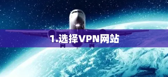 1.选择VPN网站