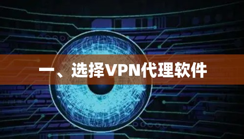 一、选择VPN代理软件