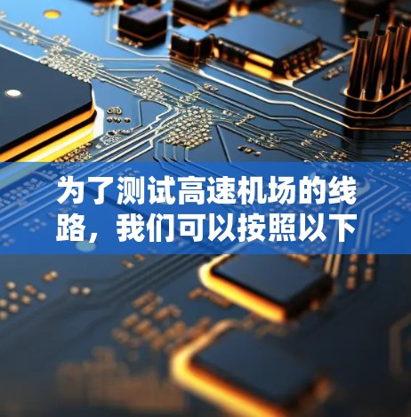 为了测试<strong>高速机场</strong>的线路，我们可以按照以下步骤进行