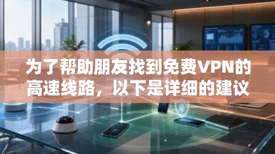 为了帮助朋友找到免费VPN的高速线路,以下是详细的建议和推荐 为了帮助朋友找到免费VPN的高速线路,以下是详细的建议和推荐
