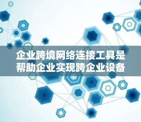 企业跨境网络连接工具是帮助企业实现跨企业设备之间的网络连接，确保数据传输的安全和效率的重要工具。以下是对这些工具的详细介绍