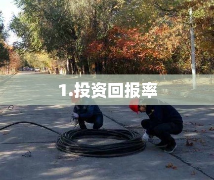 1.投资回报率