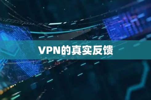 VPN的真实反馈