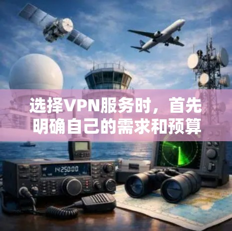 选择VPN服务时，首先明确自己的需求和预算。以下是一步步的建议