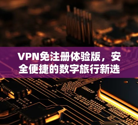 VPN免注册体验版，安全便捷的数字旅行新选择