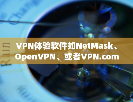 VPN体验软件如NetMask、OpenVPN、或者VPN.com等，能够帮助用户访问全球互联网。以下是一个分步指南，帮助你体验 VPN 软件