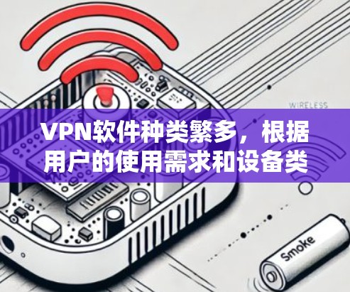 VPN软件种类繁多，根据用户的使用需求和设备类型，可以分为以下几种