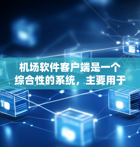 机场软件客户端是一个综合性的系统，主要用于管理机场信息和服务。以下是详细的步骤和信息