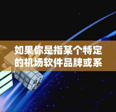 如果你是指某个特定的机场软件品牌或系统，可能需要具体的信息来更好地回答你的问题。如果你有更多关于机场软件的背景或具体需求，可以提供更多细节，我会尽力帮助你！
