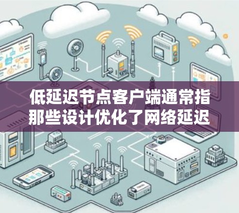低延迟节点客户端通常指那些设计优化了网络延迟和响应速度的客户端软件，尤其是在处理网络请求和数据传输时。以下是一些关键点和考虑因素